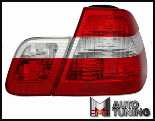 LAMPE FAROVI  ZADNJA RED CRYSTAL BMW E46 98-08/01 R/W