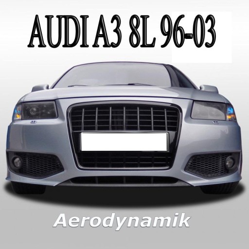 BRANIK PREDNJI AUDI A3 8L 96-03 SPORT LOOK CRNI
