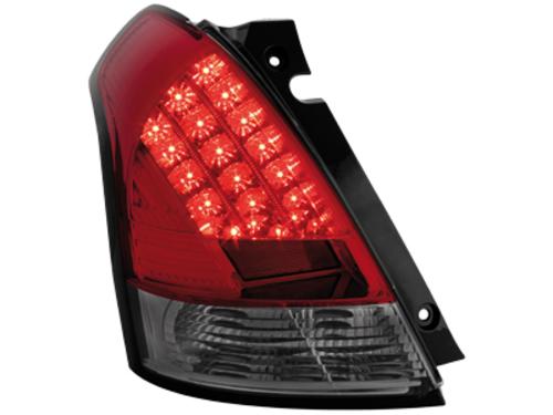 LAMPE FAROVI LED SUZUKI SWIFT 05+ RED/SMOKE