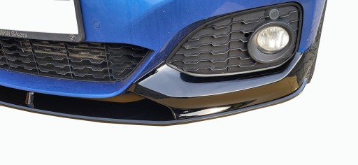 SPOJLER SPLITER BMW F20 LCI 15-18 GLOSSY BLACK