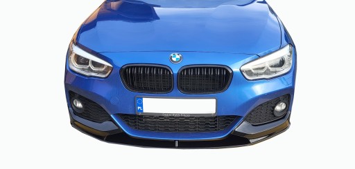 SPOJLER SPLITER BMW F20 LCI 15-18 GLOSSY BLACK