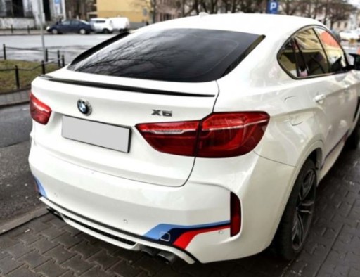 SPOJLER NA GEPEKA BMW X6 F16 15- ABS PIANO BLACK