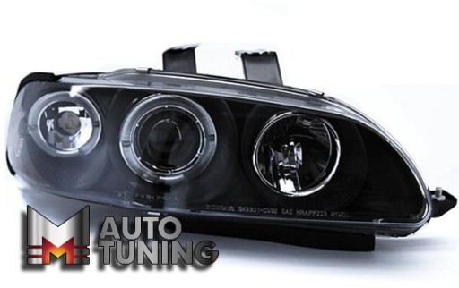 LAMPE FAROVI ANGEL EYES HONDA CIVIC 91-95 2/3 D CRNE