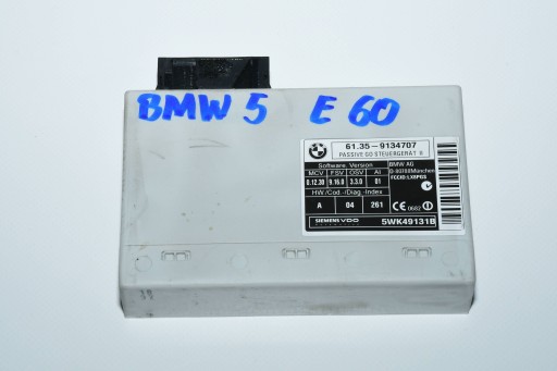 BMW 5 E60 E61 2004 MODUL / SYSTEMU URUCHAMIANIA BEZKLUCZYKOWEGO