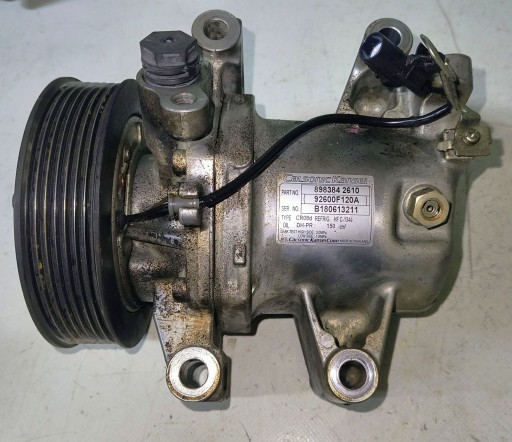 KOMPRESOR KLIMATIZACIJE ISUZU D-MAX II REDIZAJN 2017-2019 1.9 DDI