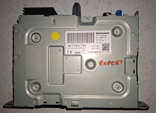 RADIO NAVIGACIJA GPS STANICA MULTIMEDIALNA PEUGEOT EXPERT III 16- 9817441780