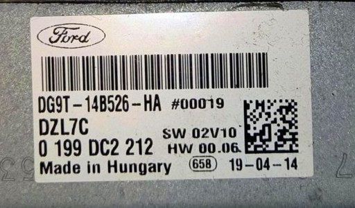 FORD FUSION MK5 USA 13- EDGE II MK2 REDIZAJN 2018- MODUL START/STOP