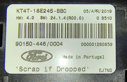 FORD EDGE II REDIZAJN 18- PANEL EKRAN NA DODIR KOMPLET GPS SYNC III MODUL RADIO