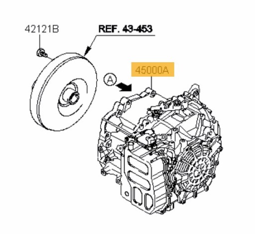 GETRIBA AUTOMATIK NA DIJELOVI KUČIŠTE HYUNDAI I40 2.0 GDI G4NC TT64 EJDU