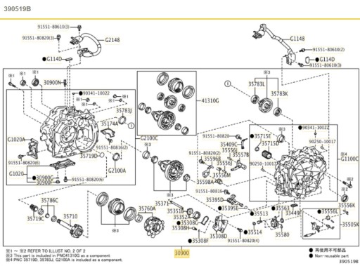 GETRIBA MJENJAČ TOYOTA PRIUS III AURIS II LEXUS CT200H 10- 2019R 28.000KM!