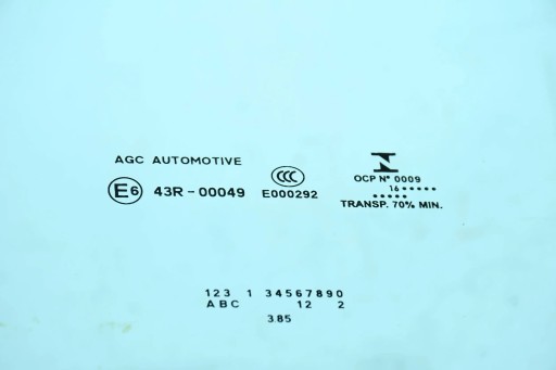 STAKLO VRATA DESNA STRANA PREDNJA 16 2016R PEUGEOT EXPERT III JUMPY TOYOTA PROACE II