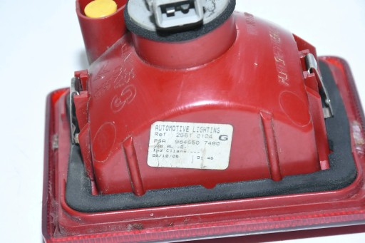 LAMPA FAR GEPEKA LIJEVA STRANA ZADNJI 9646507480 PEUGEOT 407 KARAVAN EUROPA
