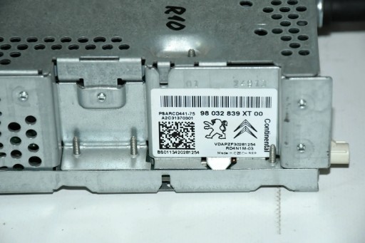 RADIO CD 98032839XT CITROEN C3 II DS3