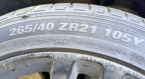 FORD EDGE II REDIZAJN 18- ALUMINIJSKA FELGA ALUMINIJSKE FELGE GUME 265/40 ZR21 105Y