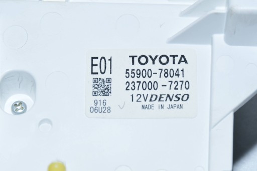 PANEL KLIMATIZACIJE SAT 55900-78041 LEXUS NX 2013- PANEL KLIMATIZACIJE SAT 55900-78041 LEXUS NX 2013-