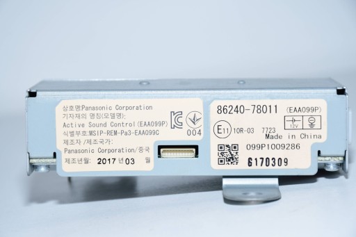 MODUL POJAČALO AUDIO 86240-78011 LEXUS NX 2013- MODUL POJAČALO AUDIO 86240-78011 LEXUS NX 2013-