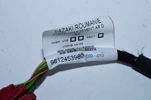 INSTALACIJA VRATA LIJEVA STRANA ZADNJI 9812453980 PEUGEOT EXPERT III 2016- INSTALACIJA VRATA LIJEVA STRANA ZADNJI 9812453980 PEUGEOT EXPERT III 2016-
