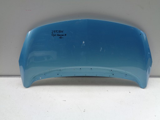 HAUBA POKLOPAC MOTORA OPEL MERIVA B 10- NR 29728