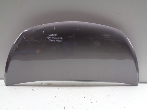 HAUBA POKLOPAC MOTORA OPEL VIVARO B 14- NISSAN NV300 NR 42802