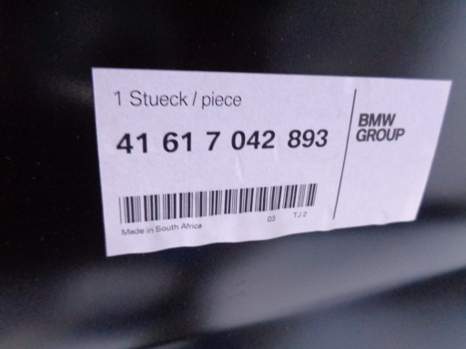 NOVO HAUBA BMW 3 E46 01- REDIZAJN LIMUZINA / SEDAN KARAVAN NR 33139