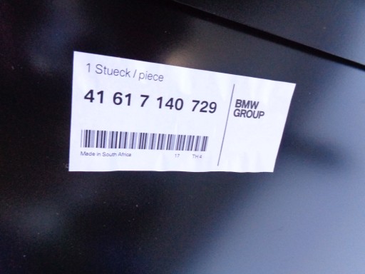 NOVO HAUBA BMW 3 E90 E91 04-08 NR 33149