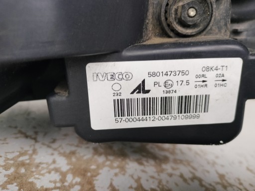 LAMPA FAR LIJEVA STRANA IVECO DAILY 14-