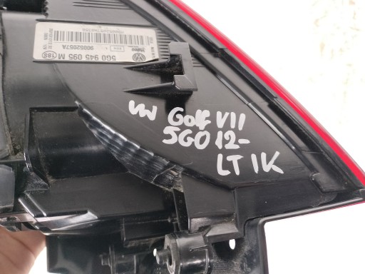 LAMPA FAR LIJEVA STRANA ZADNJA VW GOLF VII 7 5G 5G0 12- HATCHBACK (OBIČNI)