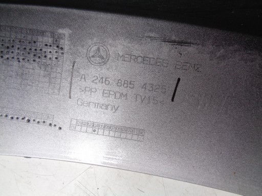 BRANIK PREDNJA STRANA MERCEDES B-KLASA W246 14- REDIZAJN NR 34777