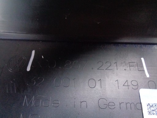 BRANIK PREDNJA STRANA VW GOLF VII 7 5G 17- REDIZAJN NR 34182