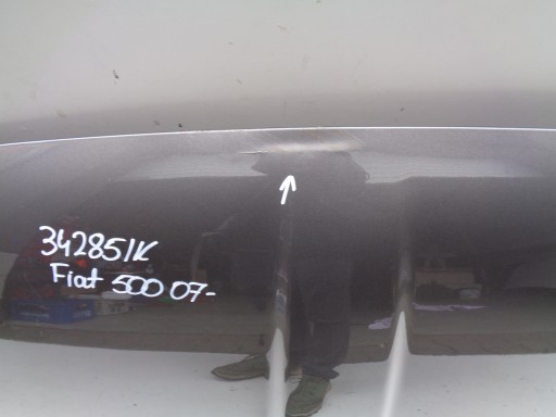 HAUBA POKLOPAC MOTORA FIAT 500 07- NR 34285