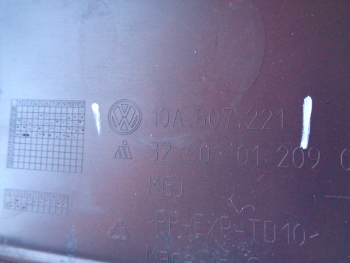 BRANIK PREDNJA STRANA VW ID3 10A 21- + LED NR 37096