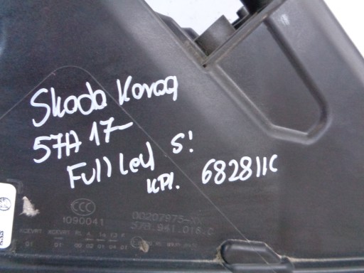LAMPA FAR DESNA STRANA SKODA KAROQ 57A 17- FULL LED