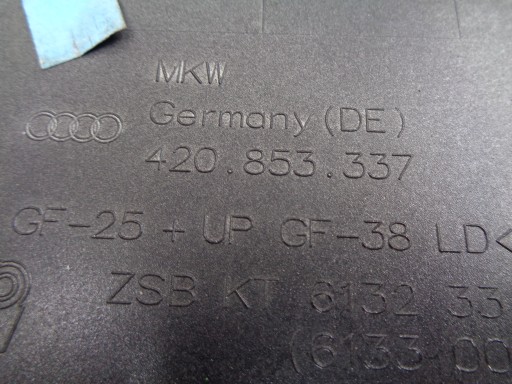 POKLOPAC BLATOBRANA LIJEVA STRANA ZADNJA AUDI R8 420 07-