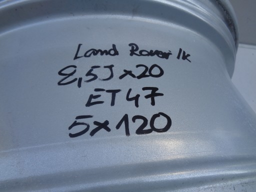 FELGA ALUMINIJSKA LAND ROVER 8,5JX20 ET47 5X120