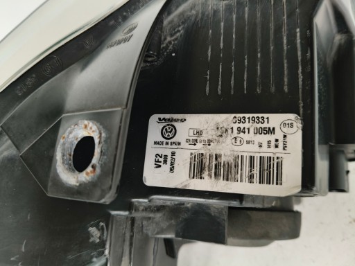 LAMPA FAR LIJEVA STRANA VW GOLF VI 6 5K 5K0 08-12 VALEO