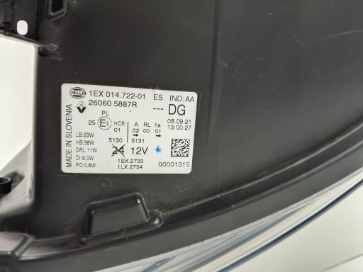 LAMPA FAR LIJEVA STRANA NISSAN NV300 PRIMASTAR 21- REDIZAJN FULL LED