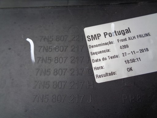 BRANIK PREDNJA STRANA SEAT ALHAMBRA 7N5 10- NR 46471 BRANIK PREDNJA STRANA SEAT ALHAMBRA 7N5 10- NR 46471