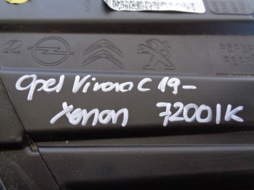 LAMPA FAR LIJEVA STRANA OPEL VIVARO C 19- ZAFIRA D XENON