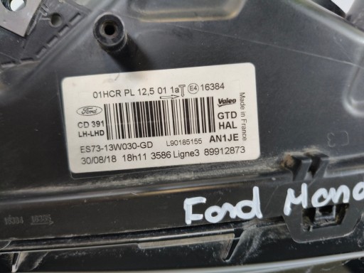 LAMPA FAR LIJEVA STRANA FORD MONDEO MK5 15-