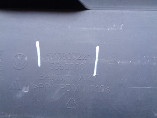 BRANIK PREDNJA STRANA VW GOLF VI 6 5K 5K0 08-12 BEZ OTVORA NR 49606 BRANIK PREDNJA STRANA VW GOLF VI 6 5K 5K0 08-12 BEZ OTVORA NR 49606