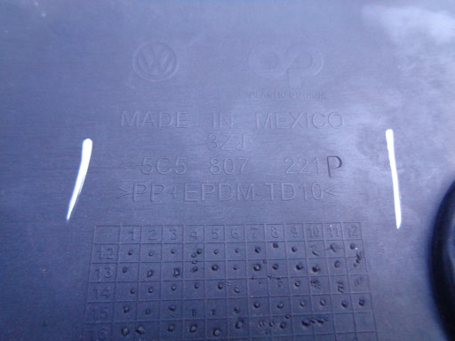 BRANIK PREDNJA STRANA VW NEW BEETLE 5C5 11- R-LINE NR 49876