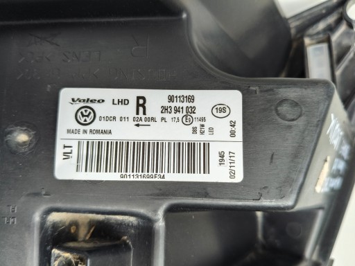 LAMPA FAR DESNA STRANA VW AMAROK 2H 2H0 16- REDIZAJN XENON LED