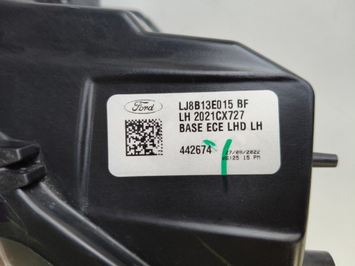 LAMPA FAR LIJEVA STRANA FORD MUSTANG MACH E 21- FULL LED