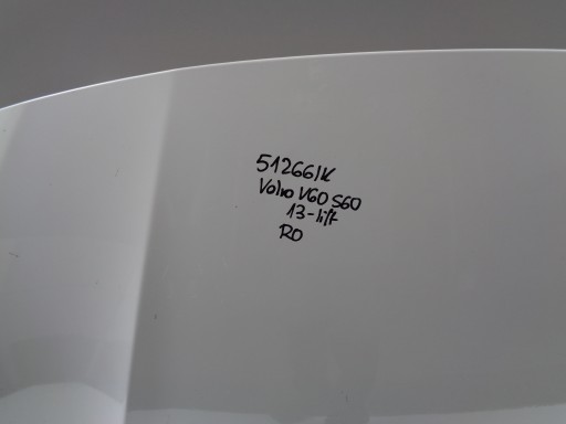 HAUBA POKLOPAC MOTORA VOLVO V60 S60 13- REDIZAJN NR 51266