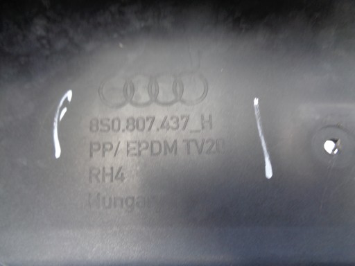 BRANIK PREDNJA STRANA AUDI TT 8S 8S0 14- S-LINE NR 51560