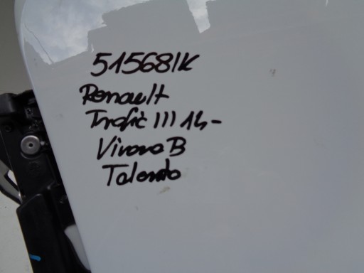 BLATOBRAN LIJEVA STRANA PREDNJA OPEL VIVARO B 14- RENAULT TRAFIC III TALENTO NR 51568