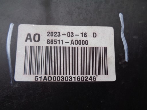 BRANIK PREDNJA STRANA KIA NIRO II 22- NR 51842 BRANIK PREDNJA STRANA KIA NIRO II 22- NR 51842