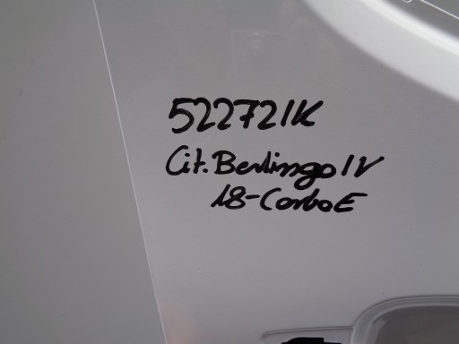 VRATA DESNA  PREDNJA STRANA CITROEN BERLINGO IV COMBO E PARTNER 18- NR 52272