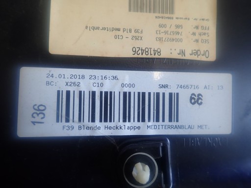 SPOJLER DODATAK GEPEKA NA BMW X2 F39