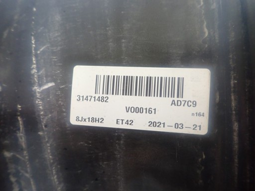 ALUMINIJSKA FELGA VOLVO V60 II S60 III 18X8 ET42